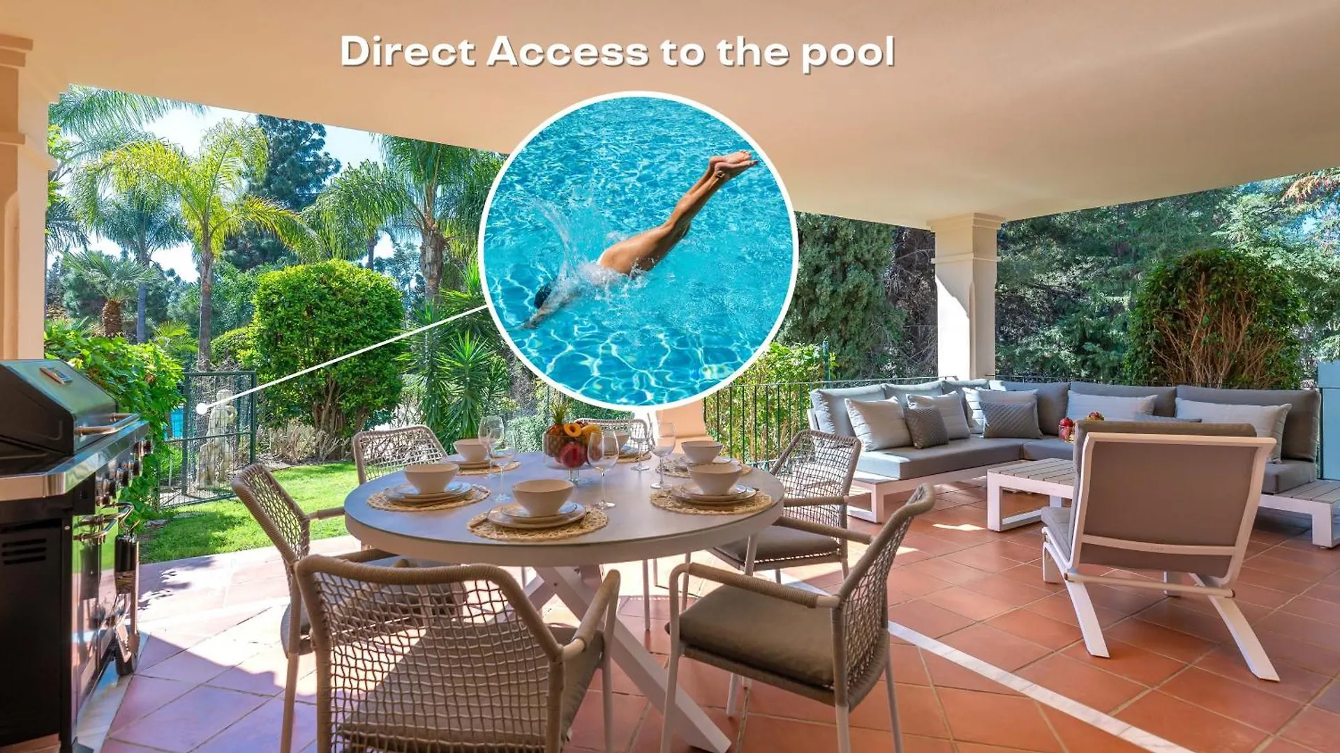 Apartamento Vacation Marbella I El Palmeral, Top Location, Ground Floor Apt, Newly Furnished